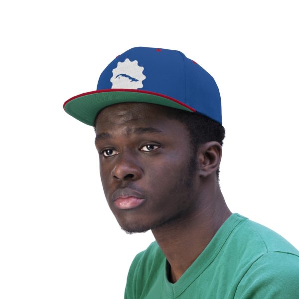 Unisex Flat Bill Hat - Imagen 2